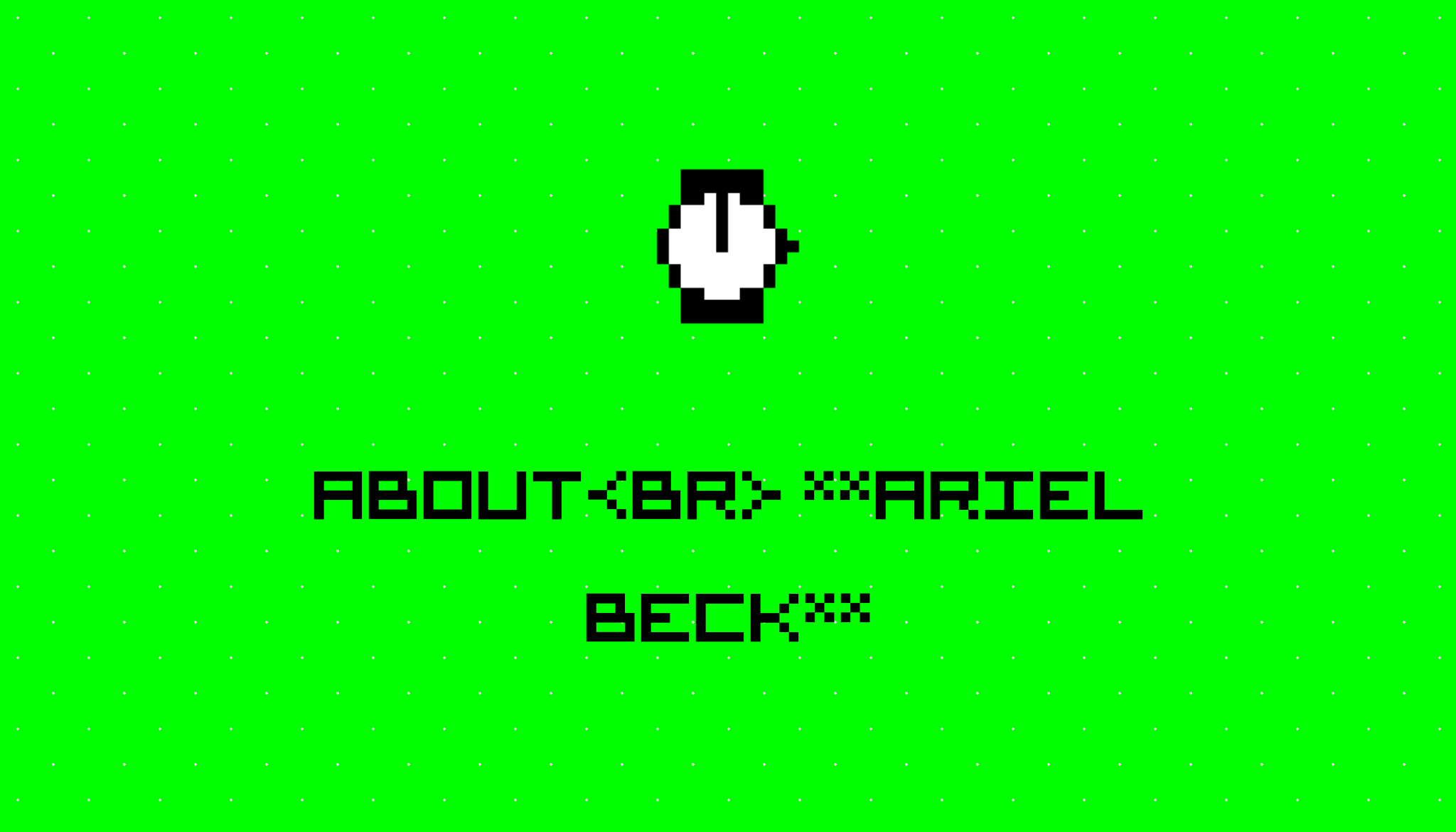 About Ariel Beck On Hackernoon - Light Designs - Professional Ultra HD Collection